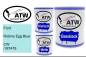 Preview: Ford, Robins Egg Blue, CW / M7478: 1L Lackdose + 1L Klarlack + 500ml Härter - Set, von ATW Autoteile West.